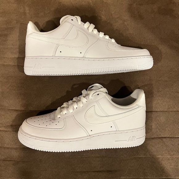 Nike Air Force 1 Mens size 7.5 White Low - Picture 5 of 9